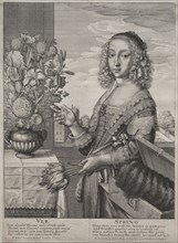 The Four Seasons:  Spring, 1641. Wenceslaus Hollar (Bohemian, 1607-1677). Etching