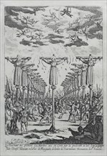 The Martyrs of Japan. Jacques Callot (French, 1592-1635). Etching