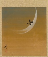 Leaf from Album of Seasonal Themes: Mouse, 1847. Shibata Zeshin (Japanese, 1807-1891). Album; ink,
