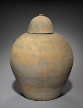 Placenta Jar with Cover, 300s-500s. Korea, Three Kingdoms period (57 BC-AD 668). Earthenware with