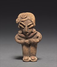 Male Figurine, c. 400-100 BC. Mexico, Guanajuato, Chupicuaro. Earthenware with pigments; overall: 8
