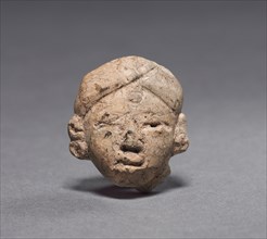 Figurine Head, c. 600-200 BC. Mexico or Central America, Maya(?), Middle Preclassic period.