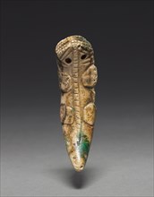 Reptile Pendant, c. 700-1550. Central Panama, (Azuero Peninsula), c. 700-1550. Limestone; overall: