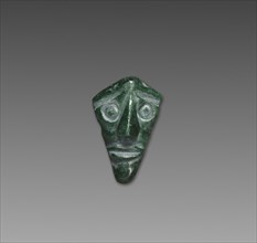 Head, before 1519. Mesoamerica, Pre-Columbian. Serpentine; overall: 2 x 1.3 cm (13/16 x 1/2 in.).