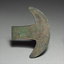 Axe-shaped Implement, 1200-1519. Mexico, Oaxaca, Mixtec. Cast and hammered copper; overall: 11 x 15