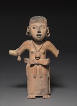 Female Figure, 200-500. Mexico, Southern Veracruz, Limon, Remojades Monumental Sculpture type.