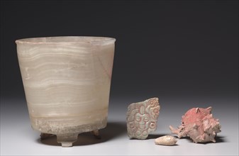 Offering Group: Vessel, c. 800-1200(?). Mexico, Guerrero(?), San Jerónimo de Juárez, Xochicalco