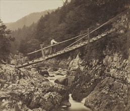 The Miners' Bridge, on the Llugwy, North Wales, 1857. Roger Fenton (British, 1819-1869). Albumen