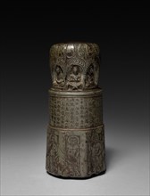 Miniature Votive Stupa, 435. China, Gansu province, Northern Wei dynasty (386-534). Steatite;