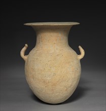 Jar with Horn-shaped Handles, 200s-400s. Korea, Silla period (57 BC-AD 676). Earthenware with