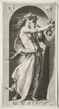 The Seven Vices: Envy, 1593. Jacob Matham (Dutch, 1571-1631), after Hendrick Goltzius (Dutch,