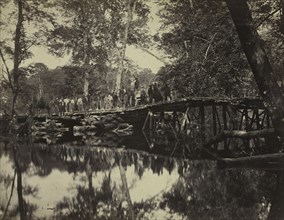 Alexander Gardner's Photographic Sketchbook of the War: Military Bridge, Across the Chickahominy,