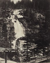 Great Upper Waterfall, High Alps, c. 1862. Louis-Alphonse Davanne (French, 1824-1912). Albumen