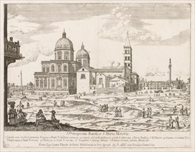Santa Maria Maggiore from "Prospectus Locurum Urbis Romae Insign[ium]