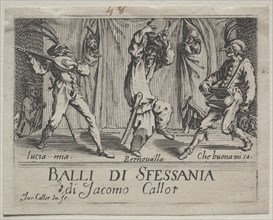 Balli di Sfessania: Frontispiece, 1621. Jacques Callot (French, 1592-1635). Etching; sheet: 7.9 x