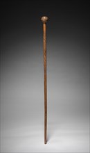 Baton, c 1875- 1925. Unassigned, Late 19th- Early 20th century. Wood, ivory; overall: 5.1 cm (2 in