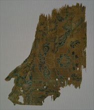 Fragment from a Garment (larger fragment), 900s. China, Lao dynasty (907-1125), 10th century.