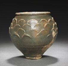 Beaker with Scale Pattern, 1-100. Rhenish (Cologne), Gallo-Roman, 1st Century. Reddish ware with