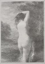 Bather Standing, 1899. Henri Fantin-Latour (French, 1836-1904). Lithograph