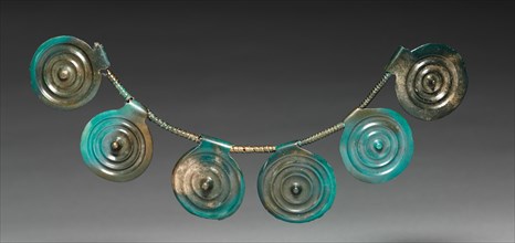 Necklace, c. 1400-1300  BC. Possibly Hungary, Bronze Age, c. 2500-800 BC. Bronze, cast; overall: 4