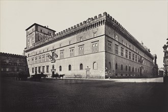 Venetian Palace, c. 1870s. James Anderson (British, 1813-1877). Albumen print from wet collodion