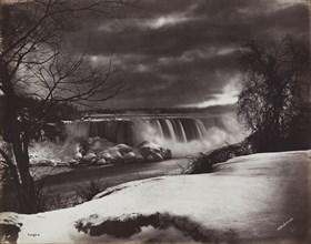 Falls of Niagara, 1860s. Alexander Henderson (Canadian, 1831-1913). Albumen print from wet