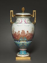 Vase, Feuille d'Eau, 1858-1862. Sèvres Porcelain Manufactory (French, est. 1740), Paul Marie