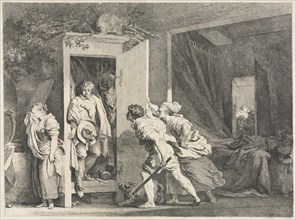 The Cupboard, 1778. Jean-Honoré Fragonard (French, 1732-1806). Etching; sheet: 39.1 x 52.3 cm (15