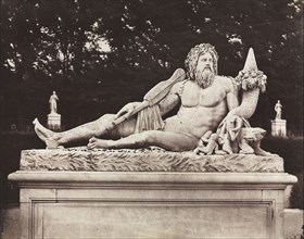 The Tiber, Tuileries Garden, Paris, 1859. Charles Nègre (French, 1820-1880). Albumen print from wet