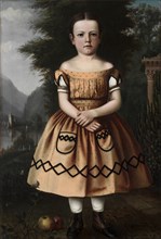 Minnie Willard, 1860s. Archibald Willard (American, 1836-1918). Oil on canvas; unframed: 97 x 66.4