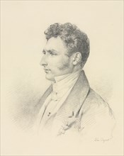 Portrait of a Gentleman, c. 1835. Léon Cogniet (French, 1794-1880). Graphite; sheet: 23.9 x 18.6 cm