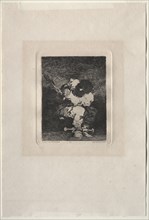 Little Prisoner, 1867. Francisco de Goya (Spanish, 1746-1828). Etching and engraving
