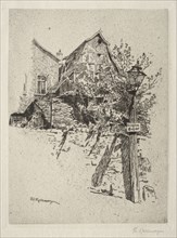 Verlorener Winkel. Friedrich Kallmorgan (German, 1856-1924). Etching