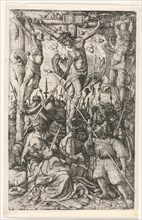 The Calvary, c. 1520. Daniel I Hopfer (German, c. 1470-1536). Etching