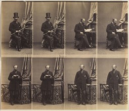 Monsieur Merlen, 1861. André-Adolphe-Eugène Disdéri (French, 1819-1889). Albumen print from wet