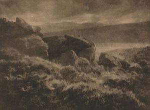 Camera Work: Rain from the Hills, 1905. A. Horsley Hinton (British, 1863-1908). Photogravure