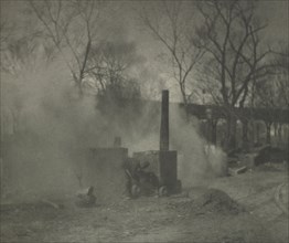 Camera Work: The Asphalt Paver; New York, 1892. Alfred Stieglitz (American, 1864-1946).