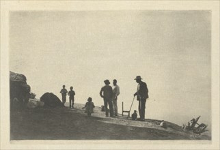 Camera Work: Group on a Hill Road - Granada, 1914. J. Craig Annan (British, 1864-1946).