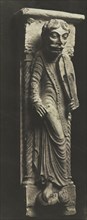 Plaster Cast of Romanesque Sculpture, c. 1854. Unidentified Photographer. Salted paper print from