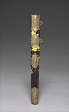 Scabbard, 19th century. Korea, Joseon dynasty (1392-1910). Metal and tortoiseshell; overall: 42.5