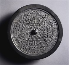 TLV Mirror with Serpentine Interlaces, late 2nd-1st century BC. China, Western Han dynasty (202