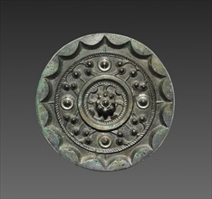Mirror with Clouds and Nebulae, 200-100 BC. China, Western Han dynasty (202 BC-AD 9). Bronze;