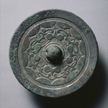 Mirror with Quatrefoil and Linked Arcs, early 1st-early 3rd century. China, Eastern Han dynasty