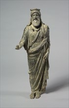 Statuette of Dionysos, 50 BC - 50. Italy, Roman, 1st Century BC-1st Century. Bronze and silver and