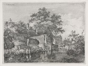 Front of the New Mills, 1813. John Crome (British, 1768-1821). Etching; sheet: 38.5 x 55.7 cm (15