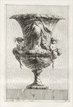 Suite of Vases:  Plate 9, 1746. Jacques François Saly (French, 1717-1776). Etching