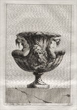 Suite of Vases:  Plate 18, 1746. Jacques François Saly (French, 1717-1776). Etching