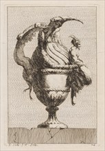 Suite of Vases:  Plate 24, 1746. Jacques François Saly (French, 1717-1776). Etching