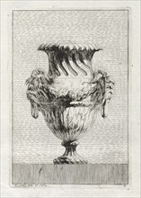 Suite of Vases:  Plate 2, 1746. Jacques François Saly (French, 1717-1776). Etching