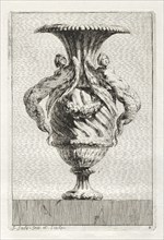 Suite of Vases:  Plate 4, 1746. Jacques François Saly (French, 1717-1776). Etching